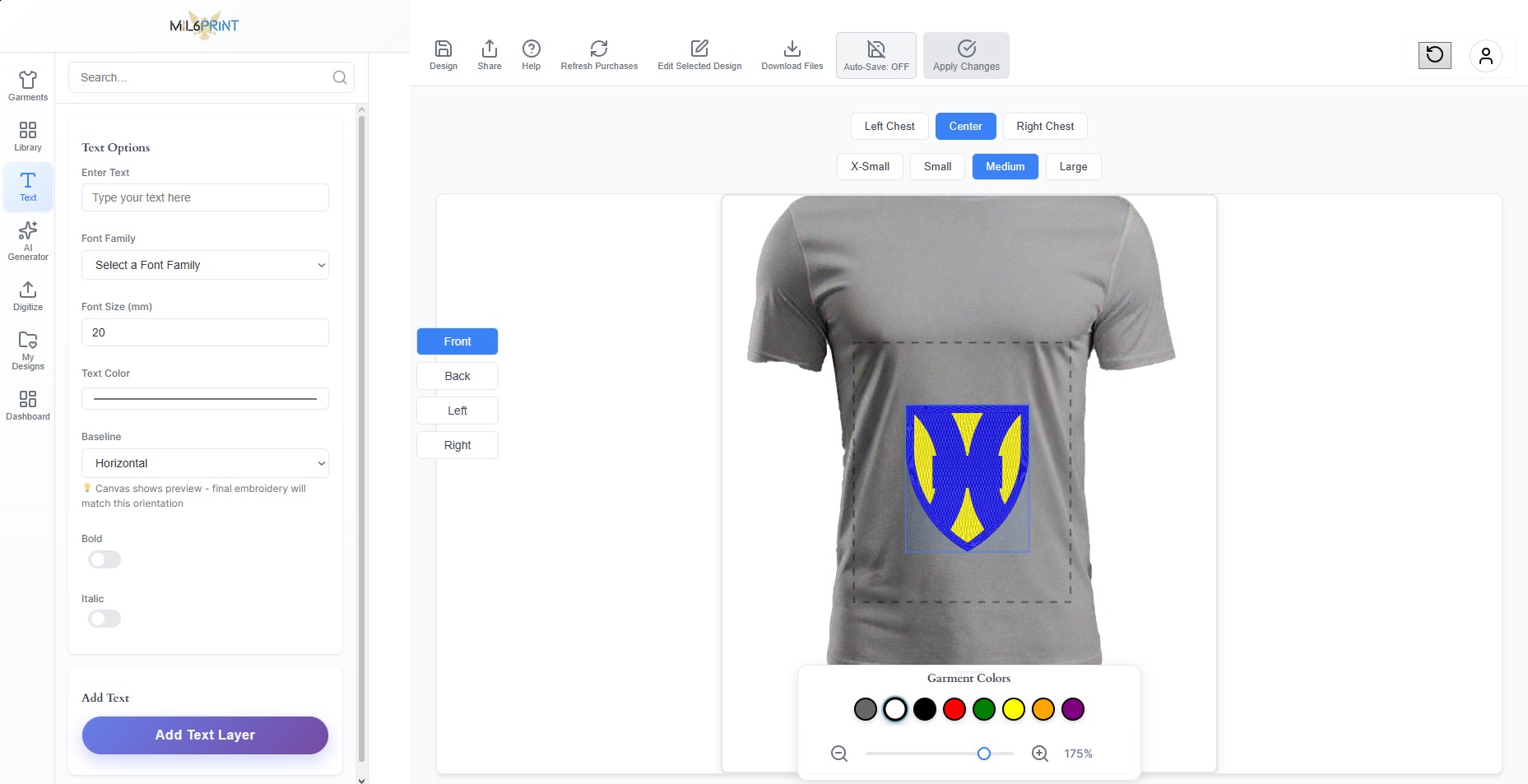 MIL6PRINT Design Studio - Professional Embroidery Design Tools